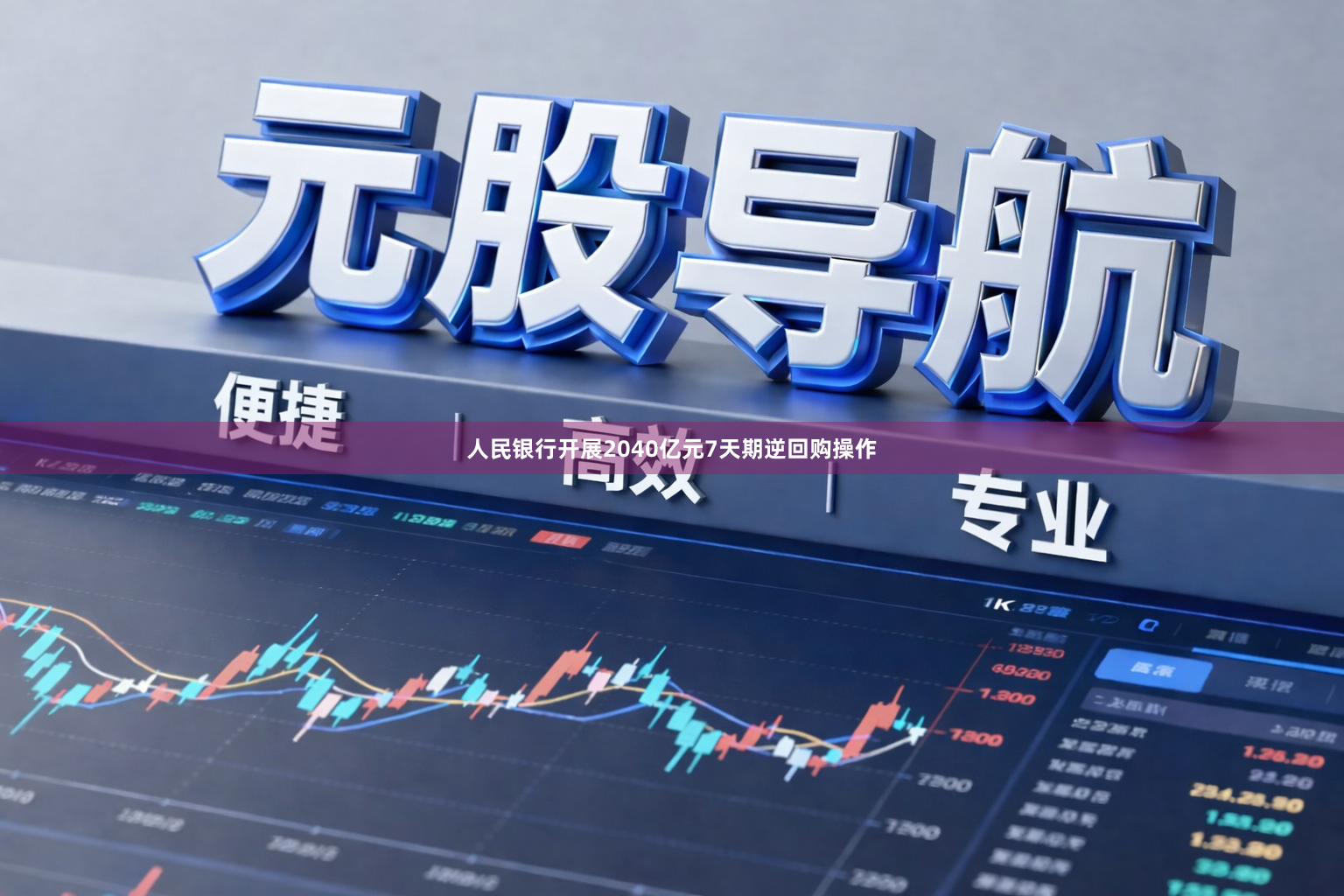 人民银行开展2040亿元7天期逆回购操作