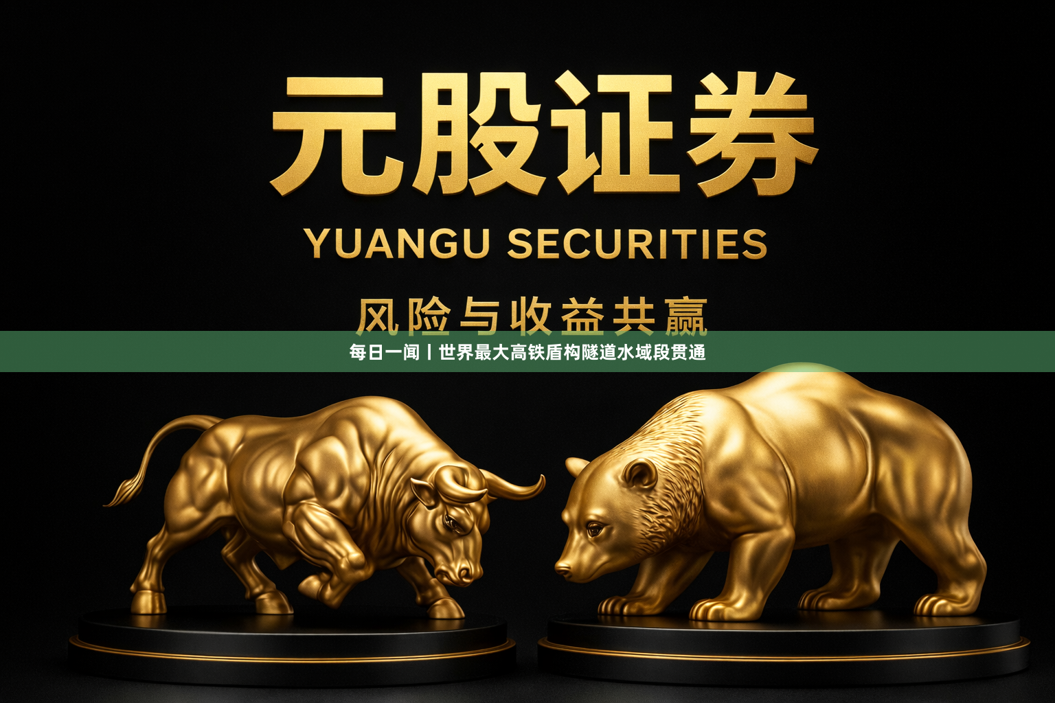 每日一闻丨世界最大高铁盾构隧道水域段贯通
