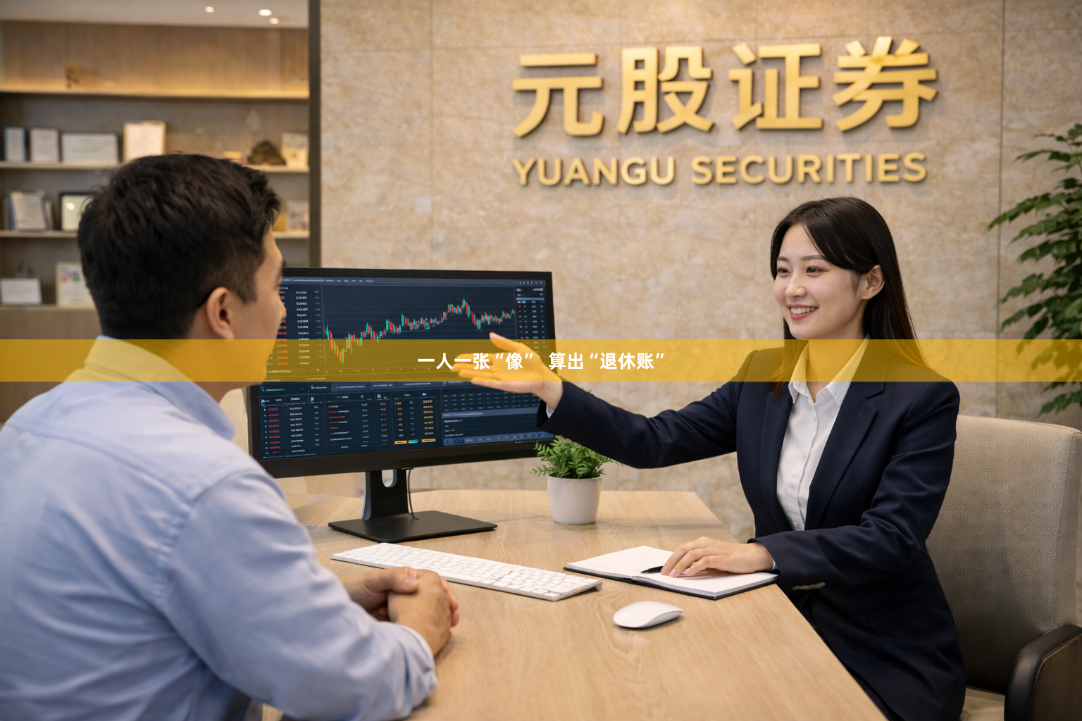 一人一张“像”  算出“退休账”